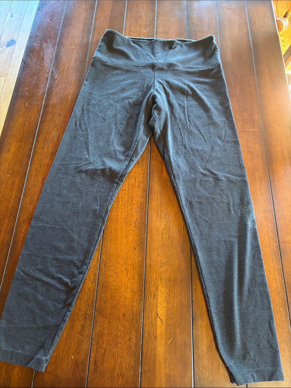 PINK Victoria's Secret Solid Black Stretch Leggings